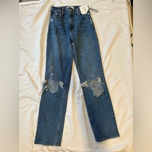 Abercrombie & Fitch NWT Size 25 The 90’s Straight Ultra High Rise